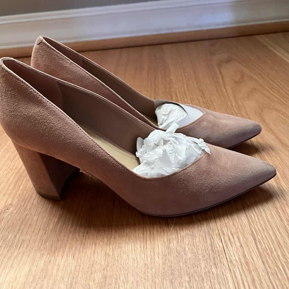 Women's Minny Tapered Block Heel Pumps